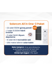 Solarcım All In One-3 Solar Paket